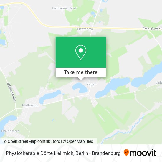 Physiotherapie Dörte Hellmich map