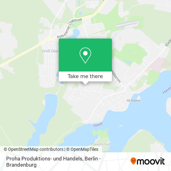 Proha Produktions- und Handels map