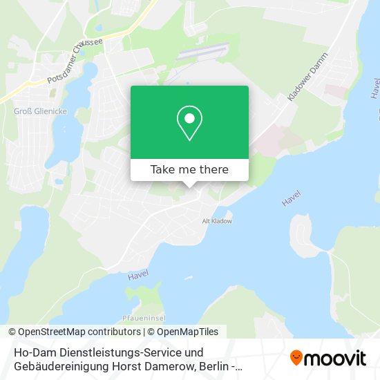 Карта Ho-Dam Dienstleistungs-Service und Gebäudereinigung Horst Damerow