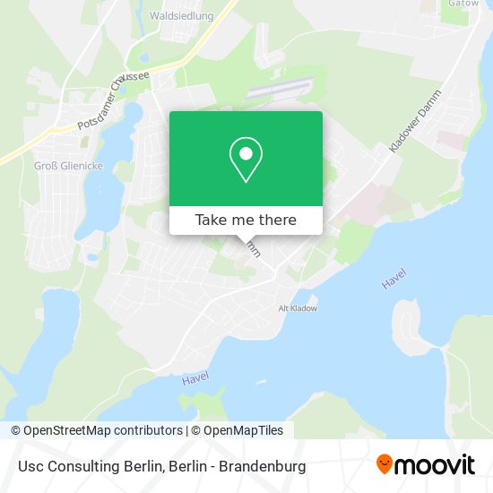 Карта Usc Consulting Berlin