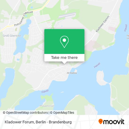 Kladower Forum map