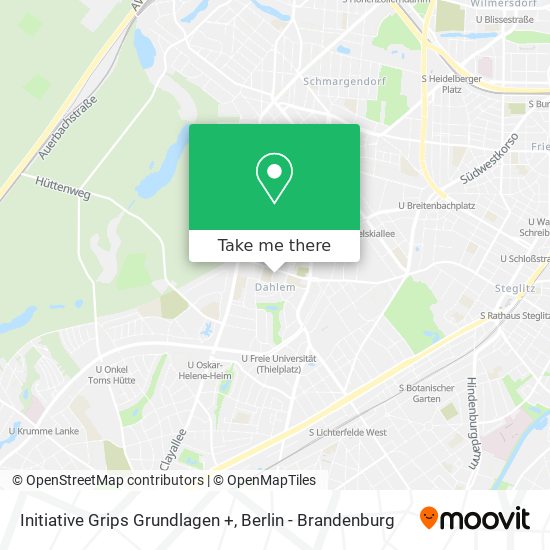 Initiative Grips Grundlagen + map