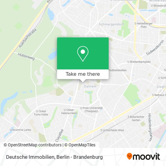 Deutsche Immobilien map