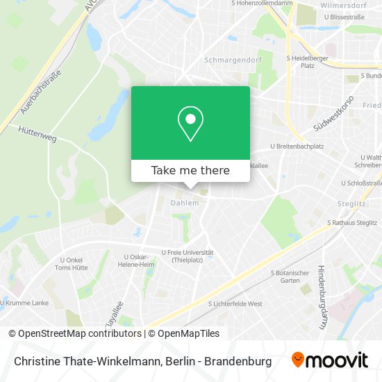 Christine Thate-Winkelmann map