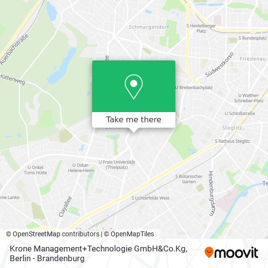 Krone Management+Technologie GmbH&Co.Kg map