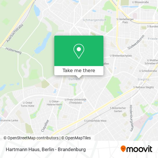 Hartmann Haus map
