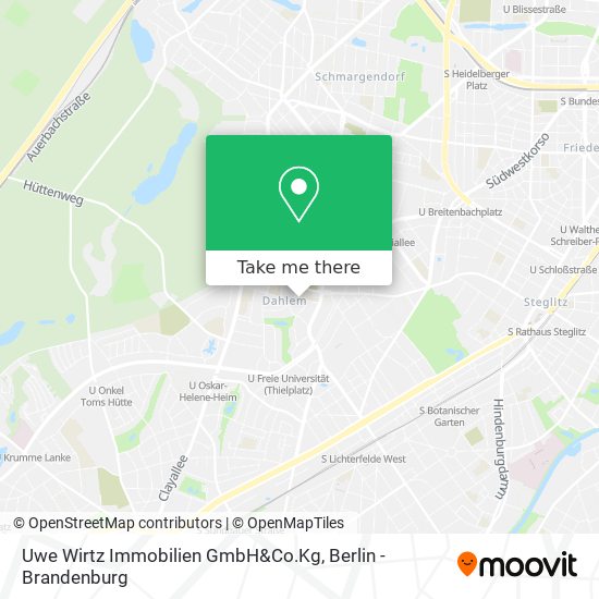 Карта Uwe Wirtz Immobilien GmbH&Co.Kg