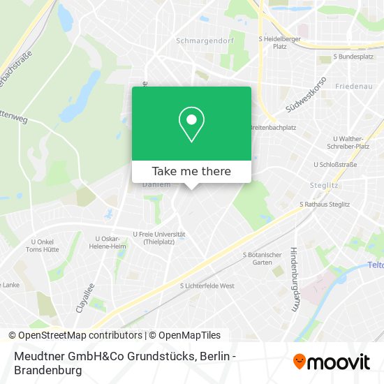 Meudtner GmbH&Co Grundstücks map