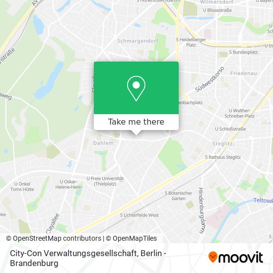 City-Con Verwaltungsgesellschaft map