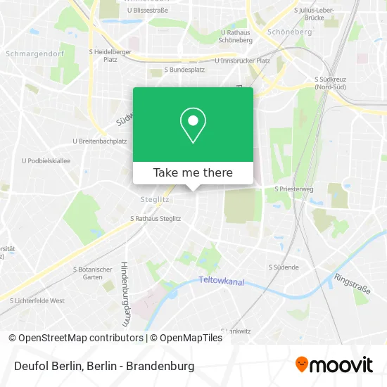 Карта Deufol Berlin