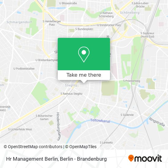 Hr Management Berlin map