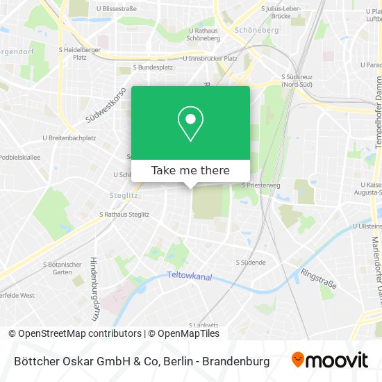 Карта Böttcher Oskar GmbH & Co