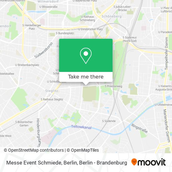 Messe Event Schmiede, Berlin map