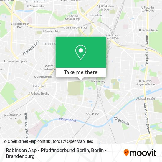 Карта Robinson Asp - Pfadfinderbund Berlin