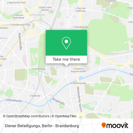 Diener Beteiligungs map