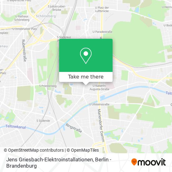 Jens Griesbach-Elektroinstallationen map