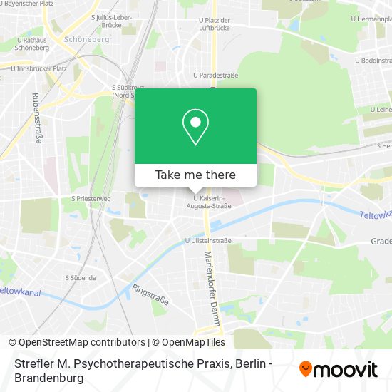 Strefler M. Psychotherapeutische Praxis map