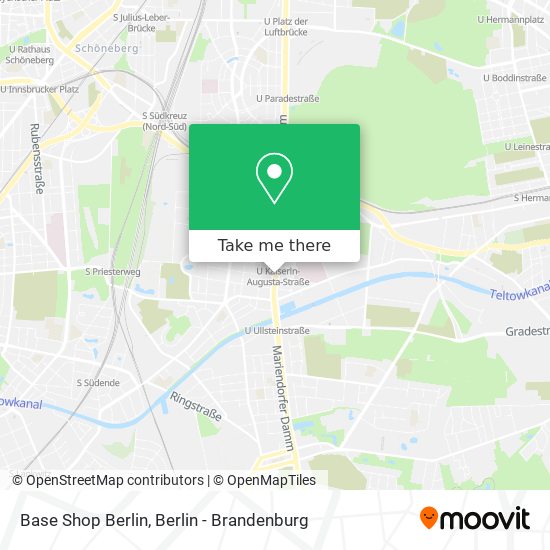 Base Shop Berlin map