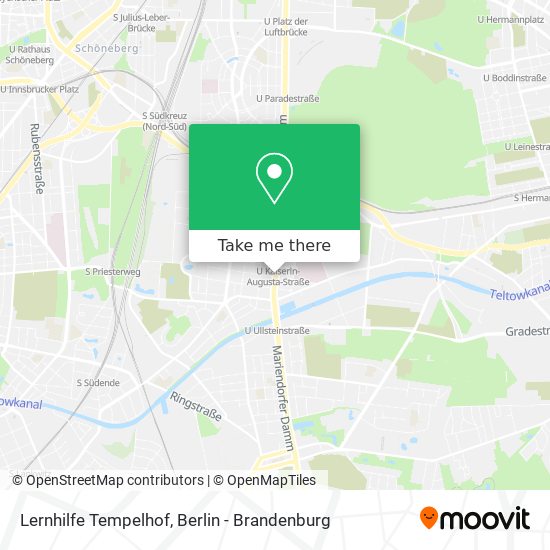 Lernhilfe Tempelhof map