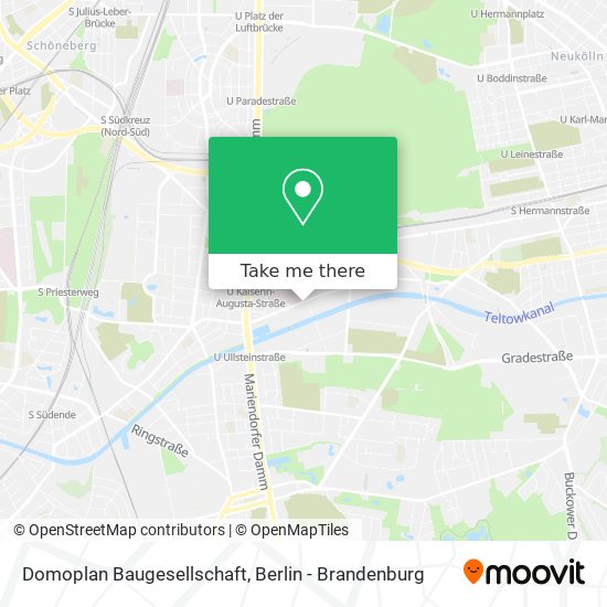 Domoplan Baugesellschaft map