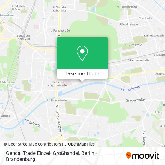 Gencal Trade Einzel- Großhandel map