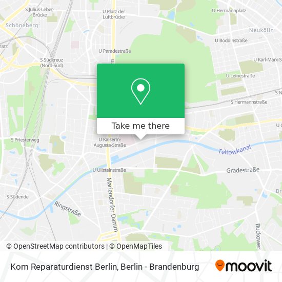 Kom Reparaturdienst Berlin map