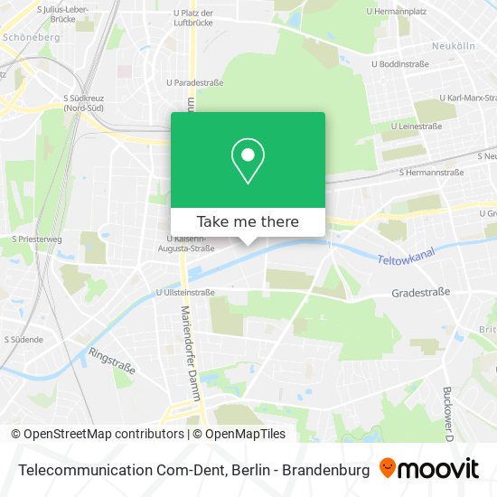 Telecommunication Com-Dent map