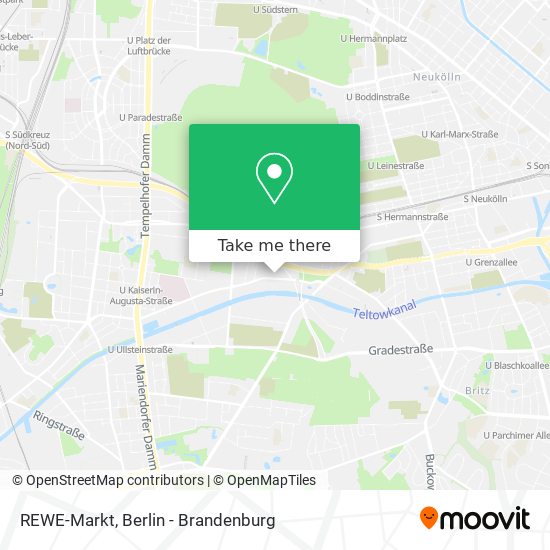 REWE-Markt map