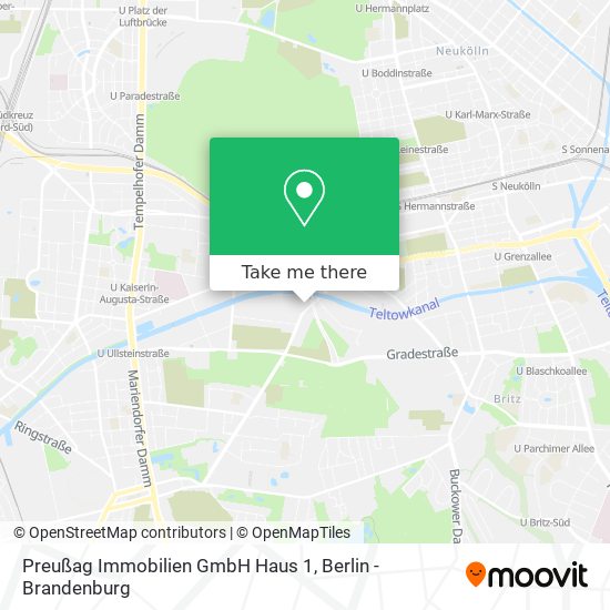 Preußag Immobilien GmbH Haus 1 map