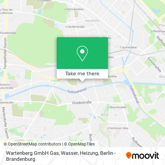 Wartenberg GmbH Gas, Wasser, Heizung map