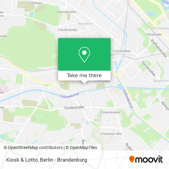 Карта Kiosk & Lotto