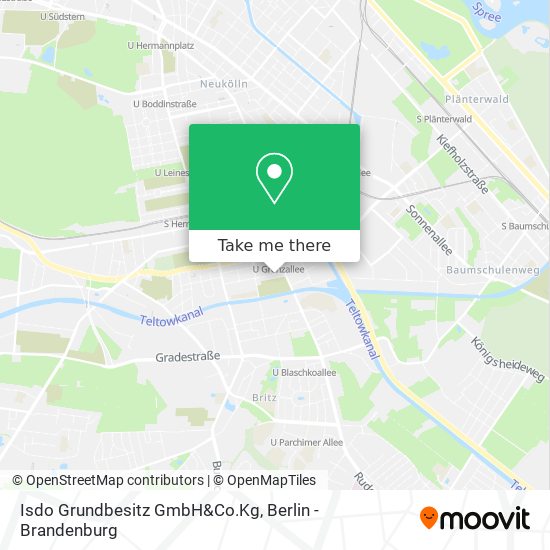 Isdo Grundbesitz GmbH&Co.Kg map