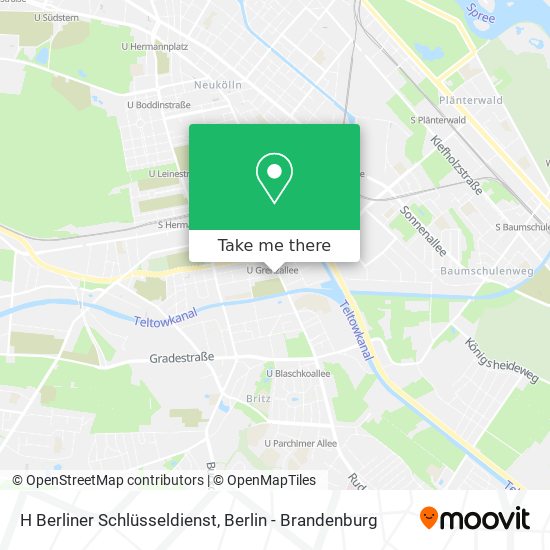H Berliner Schlüsseldienst map