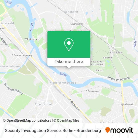 Security Investigation Service map