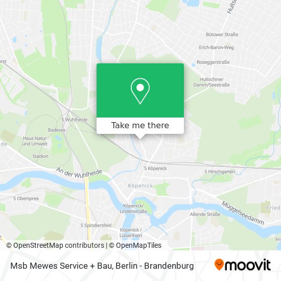 Msb Mewes Service + Bau map