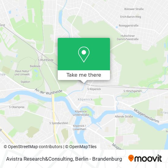 Avistra Research&Consulting map