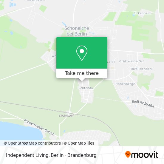 Independent Living map
