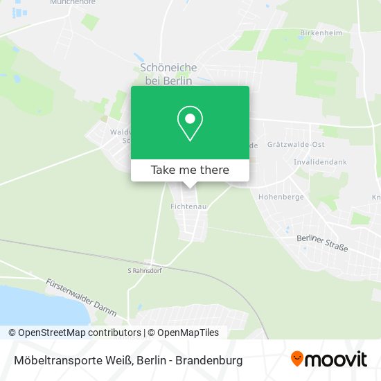 Möbeltransporte Weiß map