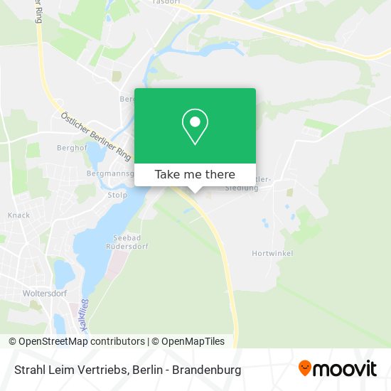 Strahl Leim Vertriebs map