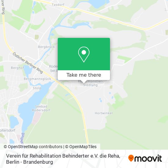 Карта Verein für Rehabilitation Behinderter e.V. die Reha