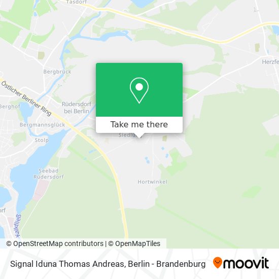 Signal Iduna Thomas Andreas map