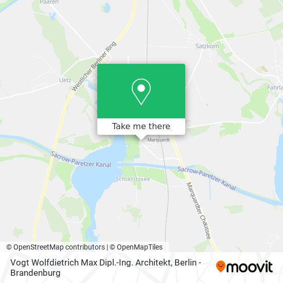 Карта Vogt Wolfdietrich Max Dipl.-Ing. Architekt