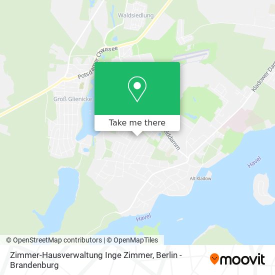 Карта Zimmer-Hausverwaltung Inge Zimmer