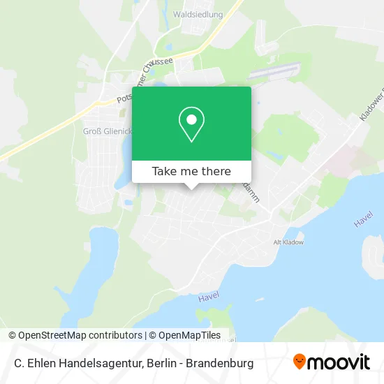 Карта C. Ehlen Handelsagentur