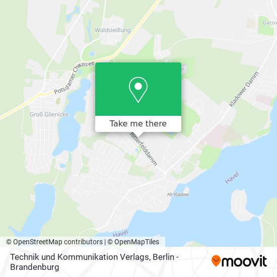 Technik und Kommunikation Verlags map