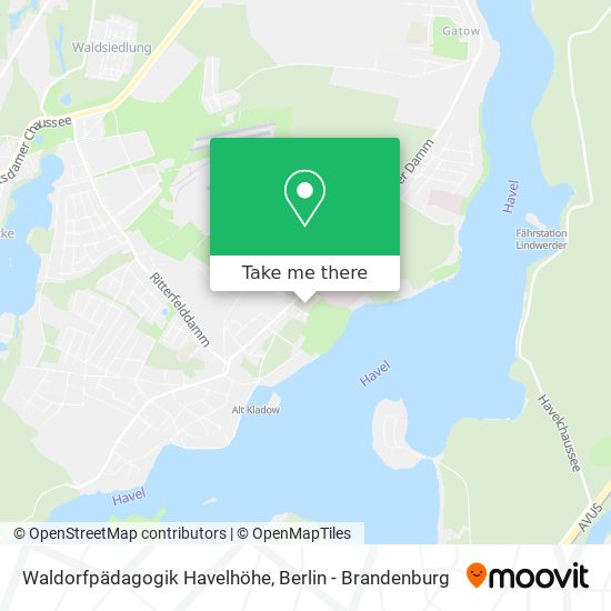 Waldorfpädagogik Havelhöhe map