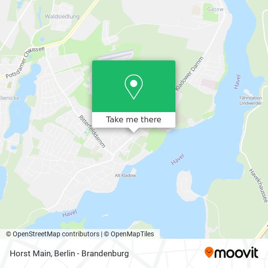 Horst Main map