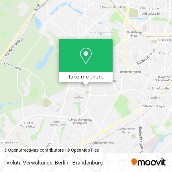 Voluta Verwaltungs map