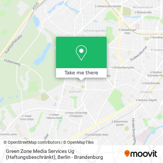 Green Zone Media Services Ug (Haftungsbeschränkt) map