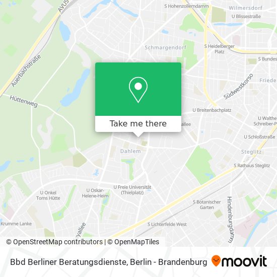 Bbd Berliner Beratungsdienste map